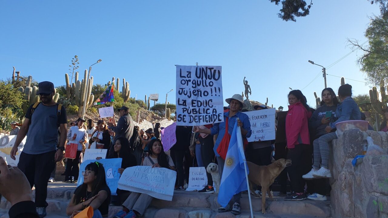 Marcha Nacional en defensa de la Universidad Pública